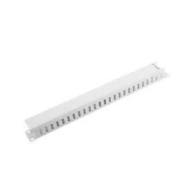   Lanberg 19" 1U kábelrendező levehető fedéllel, szürke