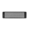 Lanberg 19" 3U perforált takaró panel, fekete