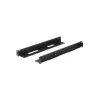 Lanberg 397–680 mm állítható rack sín készlet ,1U, fekete