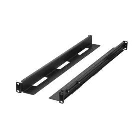   Lanberg 650-1090 mm állítható rack sín készlet ,1U, fekete