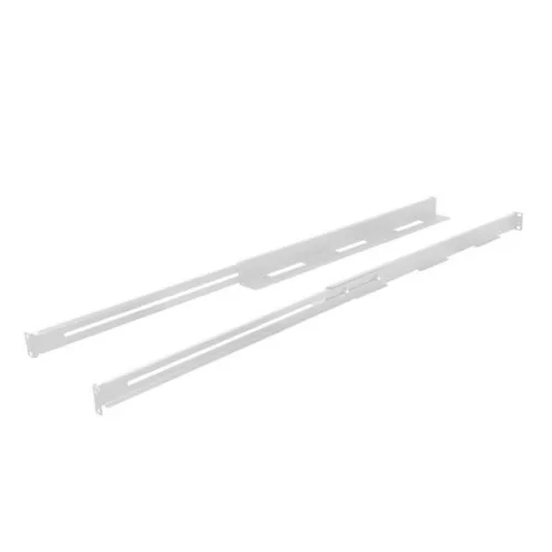 Lanberg 650-1090 mm állítható rack sín készlet ,1U, szürke
