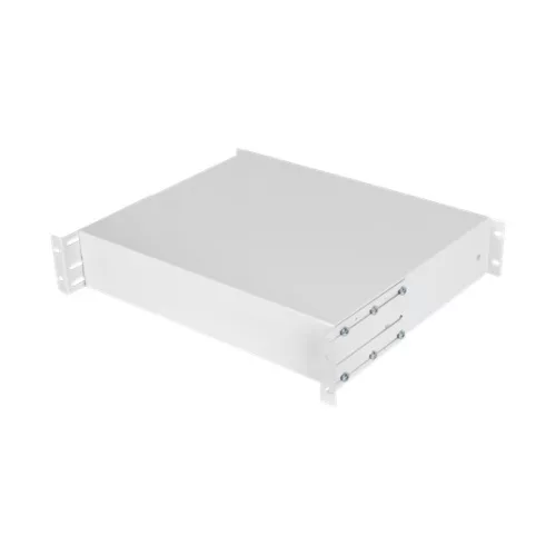 Lanberg 19" fiók 2U/483x360mm 90kg maximum terhelhetőség, 4-pontos szerelés, szürke
