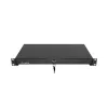 Lanberg 19" fiók, 1U/483×270 mm,  30 kg maximum terhelhetőség:, fekete