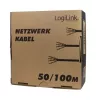 LogiLink U/UTP Cat6 CCA patch kábel - 100m