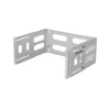 Lanberg Összecsukható 19" 4U keret 497x400/240, falra rögzíthető, szürke