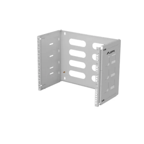 Lanberg Összecsukható 19" 8U keret 497x400/240, falra rögzíthető, szürke