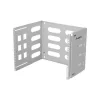 Lanberg Összecsukható 19" 8U keret 497x400/240, falra rögzíthető, szürke