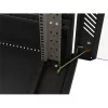 Lanberg 19" szabadon álló rack szekrény 22U/600X1000, perforált ajtó, lapraszerelt, fekete