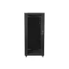 Lanberg 19" szabadon álló rack szekrény 27U/600X600 lapraszerelt, fekete