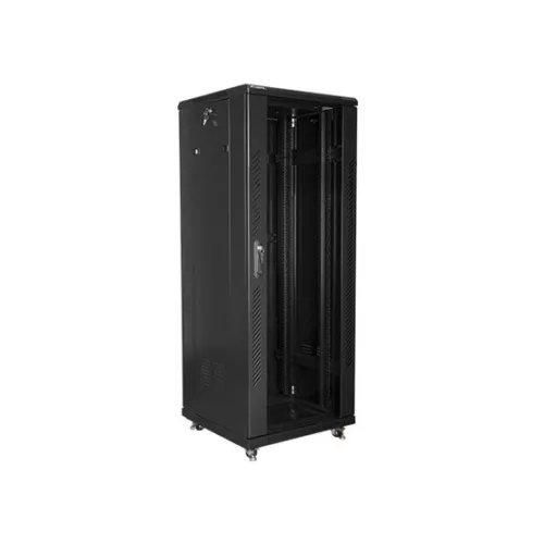 Lanberg 19" szabadon álló rack szekrény 32U/600X600 lapraszerelt, fekete