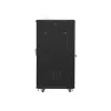 Lanberg 19" szabadon álló rack szekrény 27U/600X800 lapraszerelt, fekete