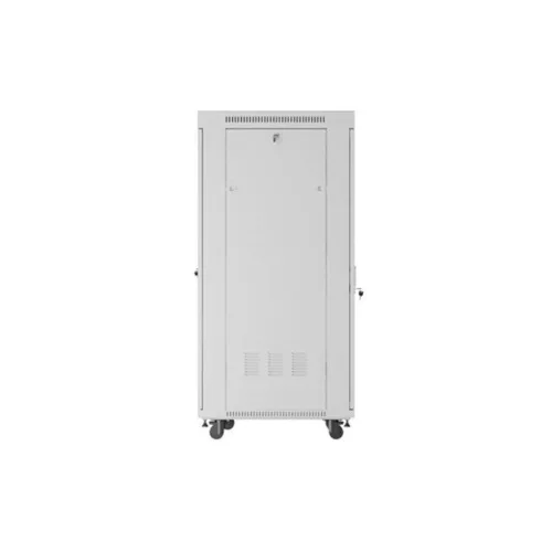 Lanberg 19" szabadon álló rack szekrény 32U/600X800 üvegajtó, lapraszerelt, LCD kijelző, szürke V2