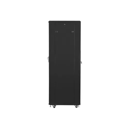 Lanberg 19" szabadon álló rack szekrény 42U/600X800 perforált ajtó, lapraszerelt, fekete