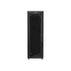 Lanberg 19" szabadon álló rack szekrény 37U/800X1000 üvegajtó, lapraszerelt, LCD kijelző, fekete V2