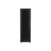 Lanberg 19" szabadon álló rack szekrény 42U/800X1000 lapraszerelt, fekete