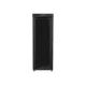 Lanberg 19" szabadon álló rack szekrény 42U/800X1000 üvegajtó, lapraszerelt, LCD kijelző, fekete V2