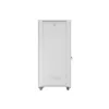Lanberg 19" szabadon álló rack szekrény 42U/800X1000 üvegajtó, lapraszerelt, LCD kijelző, szürke V2