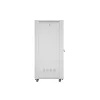 Lanberg 19" szabadon álló rack szekrény 42U/800X1000 üvegajtó, lapraszerelt, LCD kijelző, szürke V2
