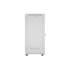 Lanberg 19" szabadon álló rack szekrény 42U/800X1000 perforált ajtó, lapraszerelt, LCD kijelző, szürke
