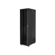 Lanberg 19" szabadon álló rack szekrény 47U/800X1000 lapraszerelt, fekete