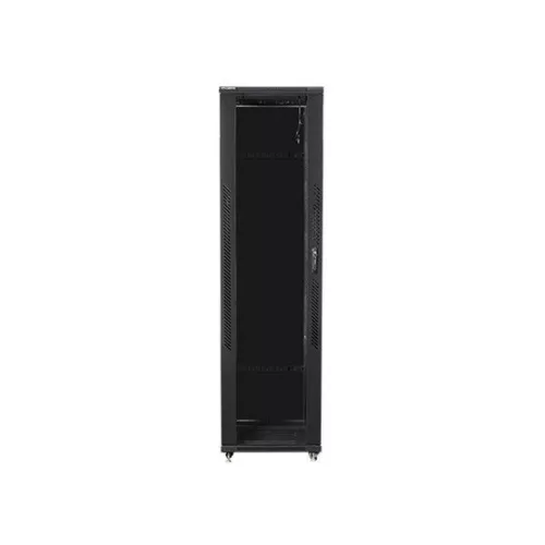 Lanberg 19" szabadon álló rack szekrény 47U/800X1000 lapraszerelt, fekete