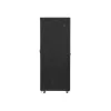 Lanberg 19" szabadon álló rack szekrény 47U/800X1000 lapraszerelt, fekete
