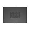 Lanberg 19" szabadon álló rack szekrény 22U/800X1200 perforált ajtó, lapraszerelt, fekete