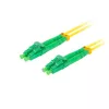 Lanberg Optikai patch SM LC/APC-LC/APC duplex 1m LSZH G657A1 3.0mm sárga