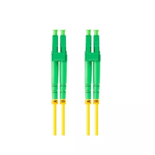 Lanberg Optikai patch SM LC/APC-LC/APC duplex 1m LSZH G657A1 3.0mm sárga