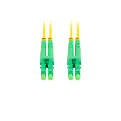 Lanberg Optikai patch SM LC/APC-LC/APC duplex 5m LSZH G657A1 3.0mm sárga