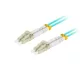Lanberg Optikai patch MM LC/UPC-LC/UPC duplex 1m LSZH OM3 50/125 3.0mm aqua