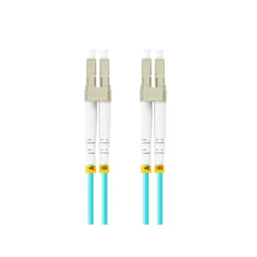 Lanberg Optikai patch MM LC/UPC-LC/UPC duplex 2m LSZH OM3 50/125 3.0mm aqua