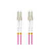 Lanberg Optikai patch MM LC/UPC-LC/UPC duplex 5m LSZH OM4 50/125 3.0mm lila
