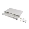 Lanberg 19" optikai patch panel 12xSC szimplex / 12xLC duplex szürke