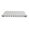 Lanberg 19" optikai patch panel 12xSC szimplex / 12xLC duplex szürke
