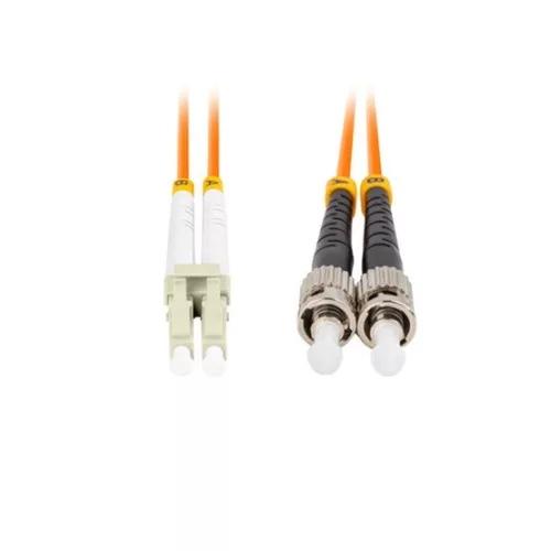 Lanberg Optikai patch MM ST/UPC-LC/UPC duplex 10m LSZH OM2 50/125 3.0mm narancssárga