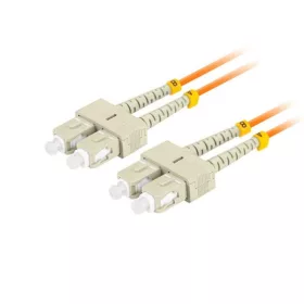   Lanberg Optikai patch MM SC/UPC-SC/UPC duplex 2m LSZH OM2 50/125 3.0mm narancssárga