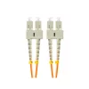 Lanberg Optikai patch MM SC/UPC-SC/UPC duplex 5m LSZH OM2 50/125 3.0mm narancssárga