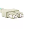 Lanberg Optikai patch MM SC/UPC-SC/UPC duplex 5m LSZH OM2 50/125 3.0mm narancssárga