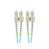 Lanberg Optikai patch MM SC/UPC-SC/UPC duplex 3m LSZH OM3 50/125 3.0mm aqua