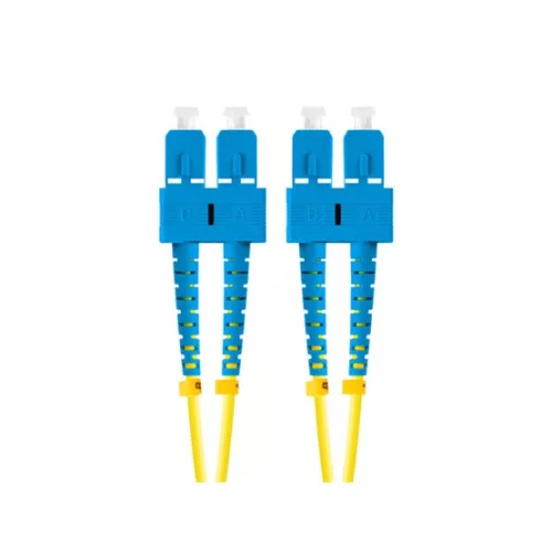 Lanberg Optikai patch SM SC/UPC-SC/UPC duplex 2m LSZH G657A1 3.0mm sárga