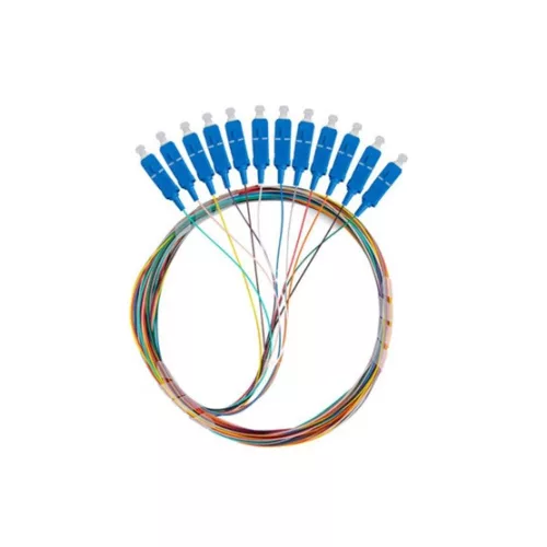 Lanberg Optikai pigtail SM 12xSC/UPC 9/125 G657A1 színes EASY STRIP 2m