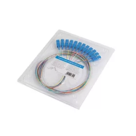   Lanberg Optikai pigtail SM 12xSC/UPC 9/125 G657A1 színes SEMI TIGHT 2m