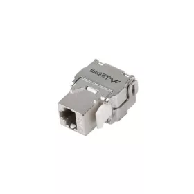   Lanberg Keystone modul, szerszám nélkül szerelhető RJ45->LSA CAT.6 FTP 180°