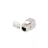 Lanberg Keystone modul, szerszám nélkül szerelhető RJ45 CAT.7 FTP 180°