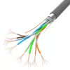 Lanberg 100Mb/s F/UTP rézzel bevont (CCA) patch kábel 305m, szürke