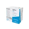 Lanberg Cat.6 U/UTP réz fali kábel 100m, AWG24, PVC, 250Mhz, Eca, szürke, CPR