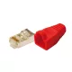 LogiLink MP0016 Cat5 moduláris csatlakozó - 100db/cs - Piros