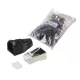 LogiLink MP0022 RJ45 Cat6 csatlakozódugó - 100db/cs - Fekete