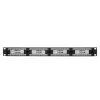 LogiLink Cat.6 patch panel 24-portos, árnyékolatlan, 19" rackbe, fekete